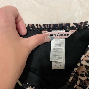 Juicy Couture Leopard Print Bikini Bottoms